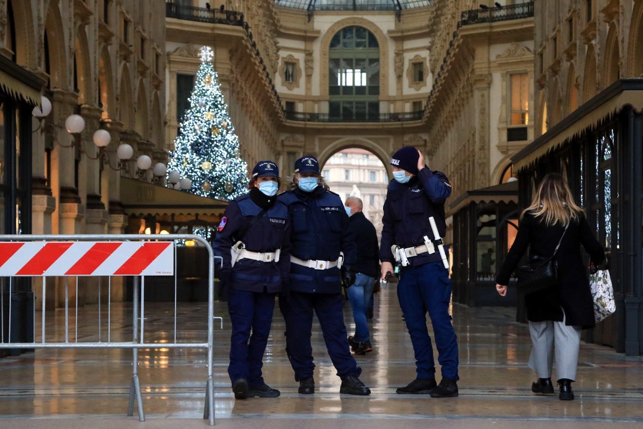 Intrarea în Italia necesită un test negativ pentru COVID-19