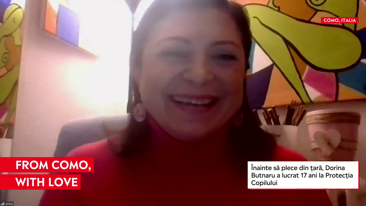 O românca stă de 10 ani în Italia, dar nu uită să trimită daruri copiilor sărmani din Moldova