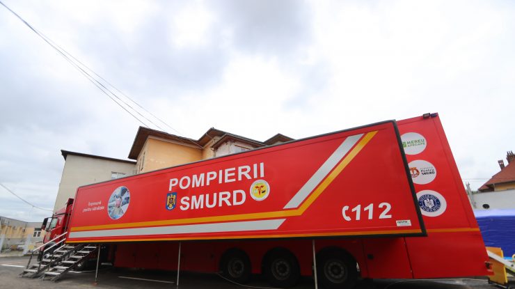 America ajută România în lupta cu pandemia. A donat un echipament pentru intervenții SMURD