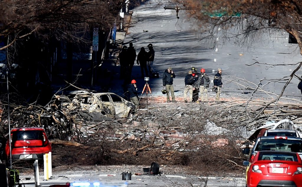 Explozia din Nashville, rezultatul unui atentat sinucigaș? Descoperirile anchetatorilor
