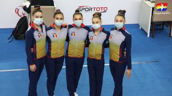 Echipa feminină de gimnastică a României s-a calificat în finala Campionatului European