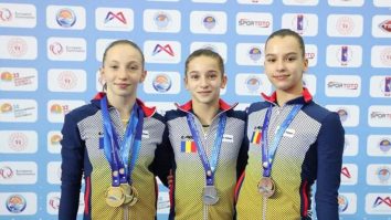 Gimnastă de aur. Ana Bărbosu a câștigat toate cele 4 finale pe aparate la europeanul de la Mersin