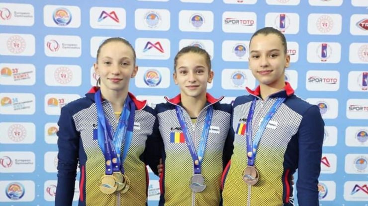 Gimnastă de aur. Ana Bărbosu a câștigat toate cele 4 finale pe aparate la europeanul de la Mersin