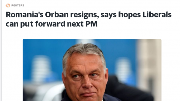 Gafă uriașă făcută de Reuters. A ilustrat știrea despre demisia lui Orban cu o poză cu premierul Ungariei