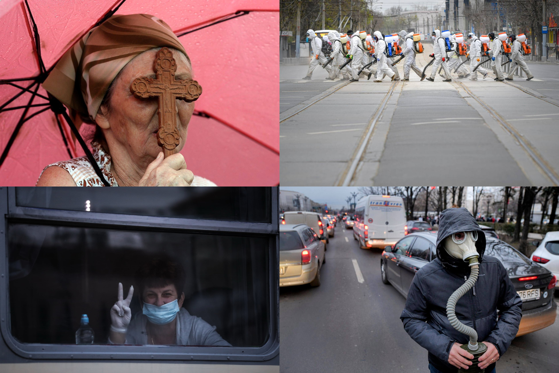 Imaginile anului 2020 în România. GALERIE FOTO