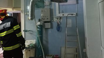 Un incendiu a izbucnit în blocul operator al Institutului de Urologie Cluj. Un pacient era în operație