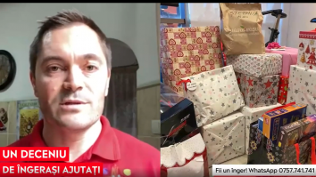 „Pofta vine mâncând” și în voluntariat. Cristian Istrătescu, un înger care ajută de 10 ani