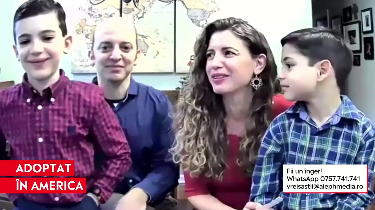 Un băiat din Timiș petrece Crăciunul într-o familie nouă. El a fost adoptat de o româncă stabilită în SUA