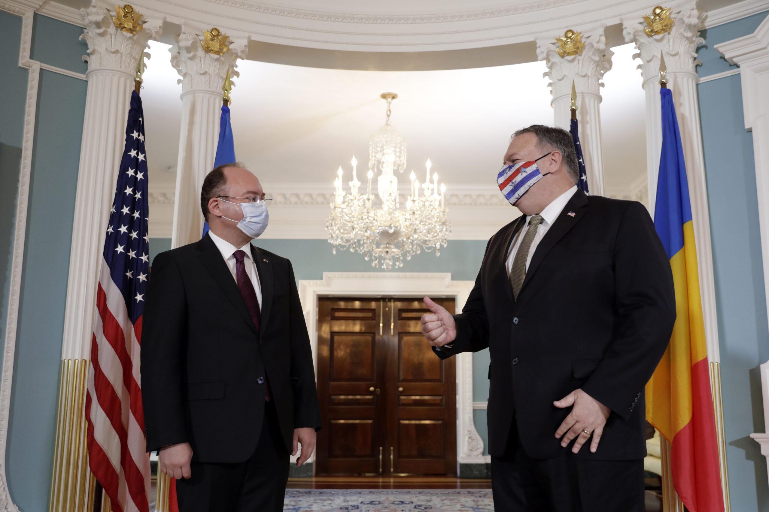 Site-ul ambasadei României la Washington are știri vechi de aproape doi ani, de când Dăncilă a mers în vizită oficială