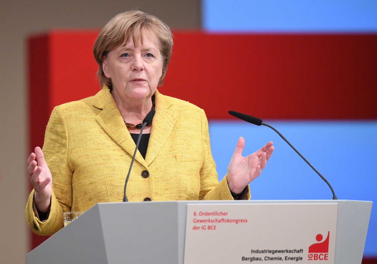 Angela Merkel: „Suntem incredibil de mândri de fondatorii BioNTech”