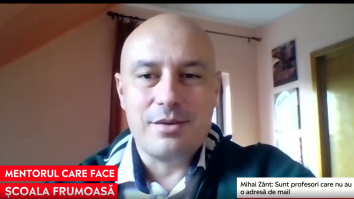 Înger și mentor, Mihai Zânt face școala mai frumoasă pentru copii