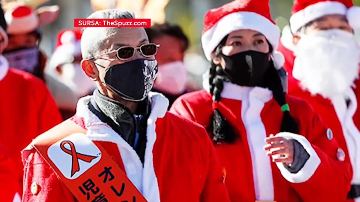 Paradă împotriva abuzului asupra copiilor. Motociclişti îmbrăcați în Moş Crăciun au invadat străzile din Tokyo