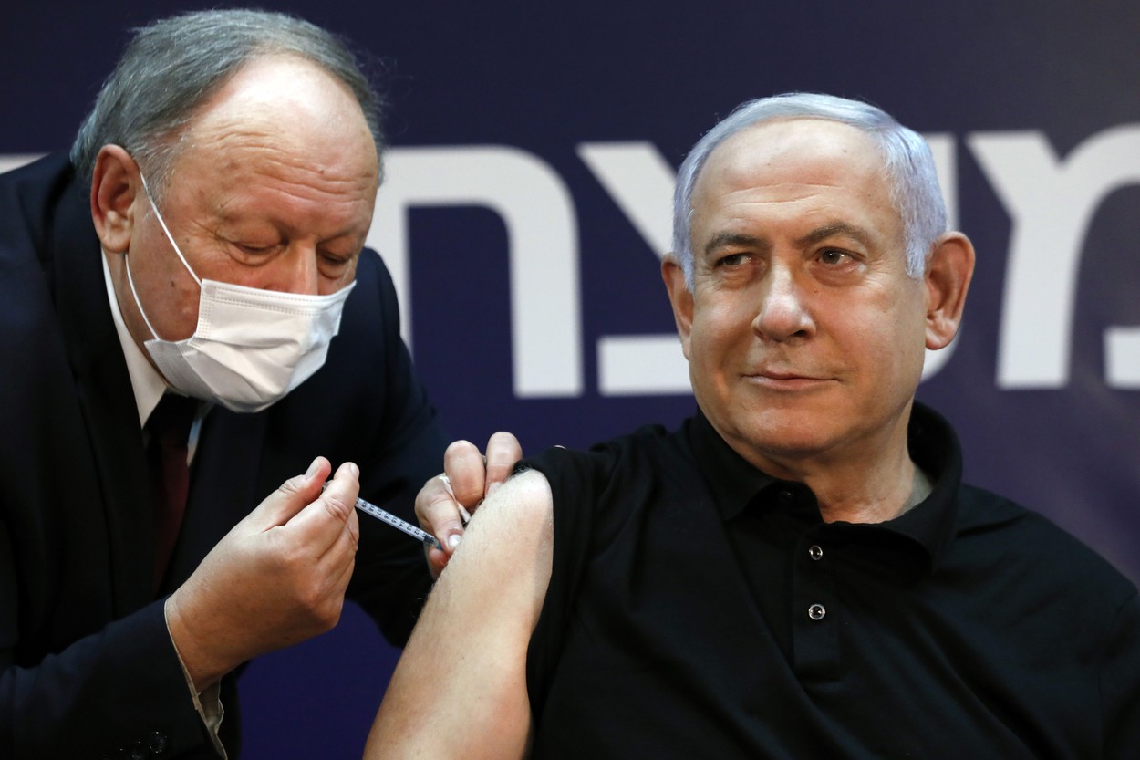 Herman Berkovits, medicul lui Netanyahu: „Premierul s-a vaccinat primul ca să dea un exemplu. E important să se vadă că vaccinul nu este un placebo”