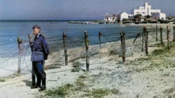 Imagini inedite cu plaja din Mamaia. În Al Doilea Război Mondial a devenit front de luptă