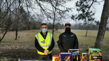 Operațiunea „Foc de artificii”. Poliția Română a confiscat peste 32 de tone de articole pirotehnice
