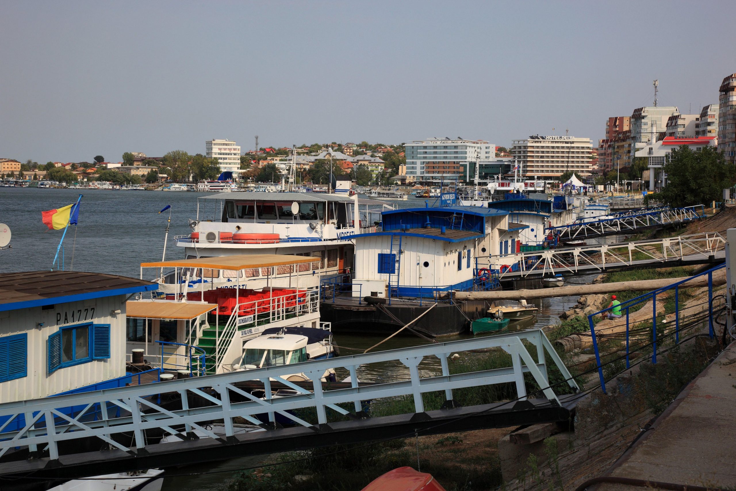 România are 30 de porturi pe Dunăre. Aproape toate sunt neoperaționale