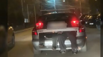 O șoferiță și-a transportat soțul aflat în stare de ebrietate în portbagajul mașinii. Reacția Poliției. VIDEO
