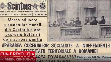 Revoluția, în presa cenzurată. Ce scriau ziarele în acea vreme