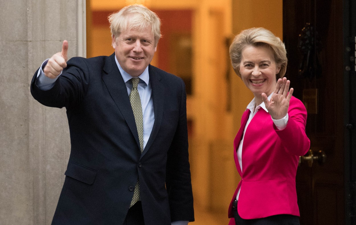 Boris Johnson și Ursula von der Leyen decid astăzi dacă mai continuă negocierile pentru ieșirea din UE