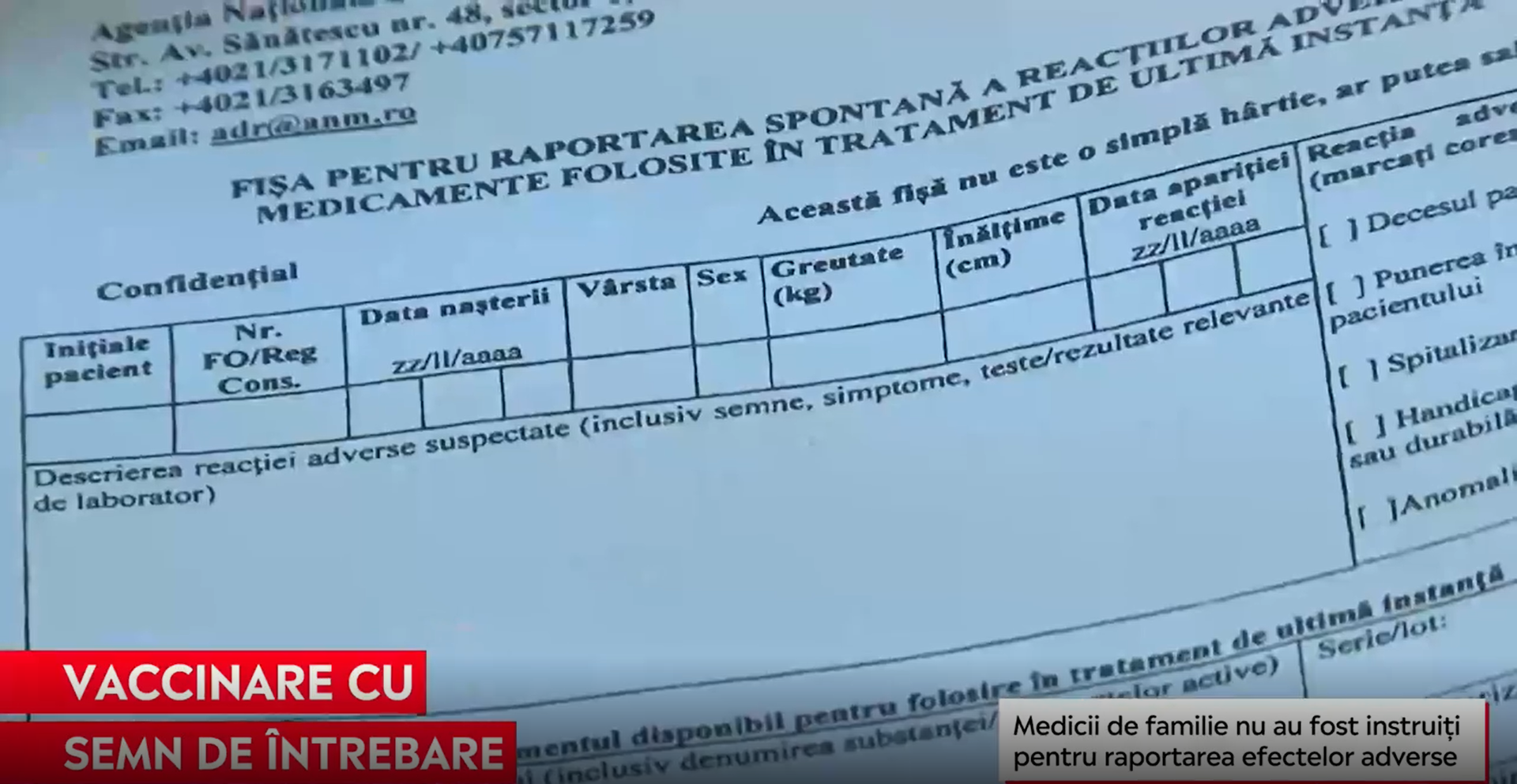 Cum pot fi raportate în România cazurile de alergie la vaccinul anti-Covid-19