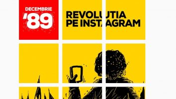 Decembrie ’89, în era Instagram. Un student s-a transpus în pielea unui personaj de la Revoluție și a pus totul pe Instastories