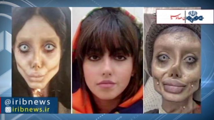 Adolescenta iraniană poreclită „zombie Angelina“ a fost condamnată la 10 ani de închisoare. Acuzațiile care îi sunt aduse