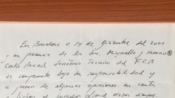 Transferul semnat pe ȘERVEȚEL care a făcut istorie. Se întâmpla fix acum 20 de ani