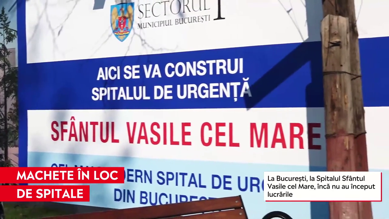 Madridul are un spital nou, construit în doar trei luni. România, doar promisiuni. Locul unde trebuia să fie Spitalul „Sfântul Vasile cel Mare” din Bucureşti e neschimbat