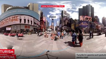Poți călători prin intermediul unui tur virtual. Cât plătești dacă vrei să „mergi“ în New York
