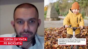 Antreprenorul Mircea Rosovan donează biciclete şi echipamente sportive pentru copiii din orfelinate