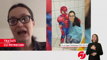 Alexandra Răureanu aduce de şase ani bucurie copiilor din secţia de oncologie