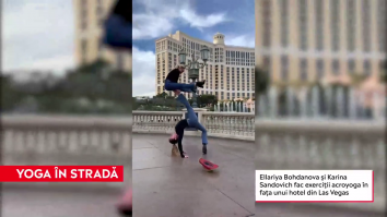 Yoga în stradă