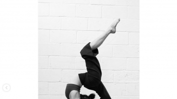 Trasă prin inel, moștenire de familie. Artista la care acrobațiile sunt la ordinea zilei