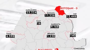Harta centrelor de vaccinare din țară și ce a mai rămas liber. În București și Ilfov nu mai sunt locuri