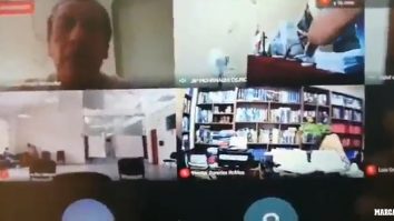 VIDEO. Momentul în care un avocat întreține relații sexuale în timpul unei ședințe de judecată online: A profitat de pauză