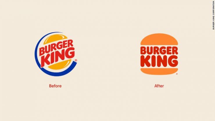 Burger King își schimbă legendarul logo după mai bine de 20 de ani