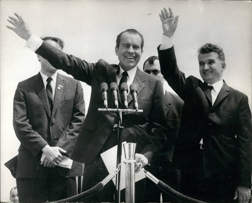 Ceaușescu Nixon