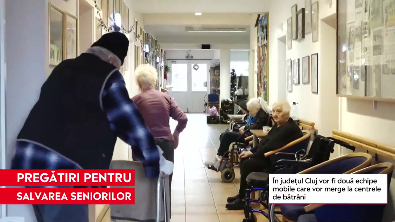 Două echipe mobile de vaccinare vor merge la toate căminele de bătrâni din Cluj. „Abia aşteptăm să fim vaccinaţi”