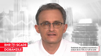 BNR va reduce ROBOR la 1.25% pe an. Ce se întâmplă cu ratele la creditele de la bancă. „BNR a semnalat că se simte confortabil cu inflația”