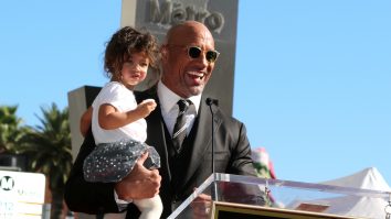 VIDEO. Dwayne Johnson și fiica lui au un dialog savuros: „A venit zâna şi a dat toate spaghetele pe jos?”