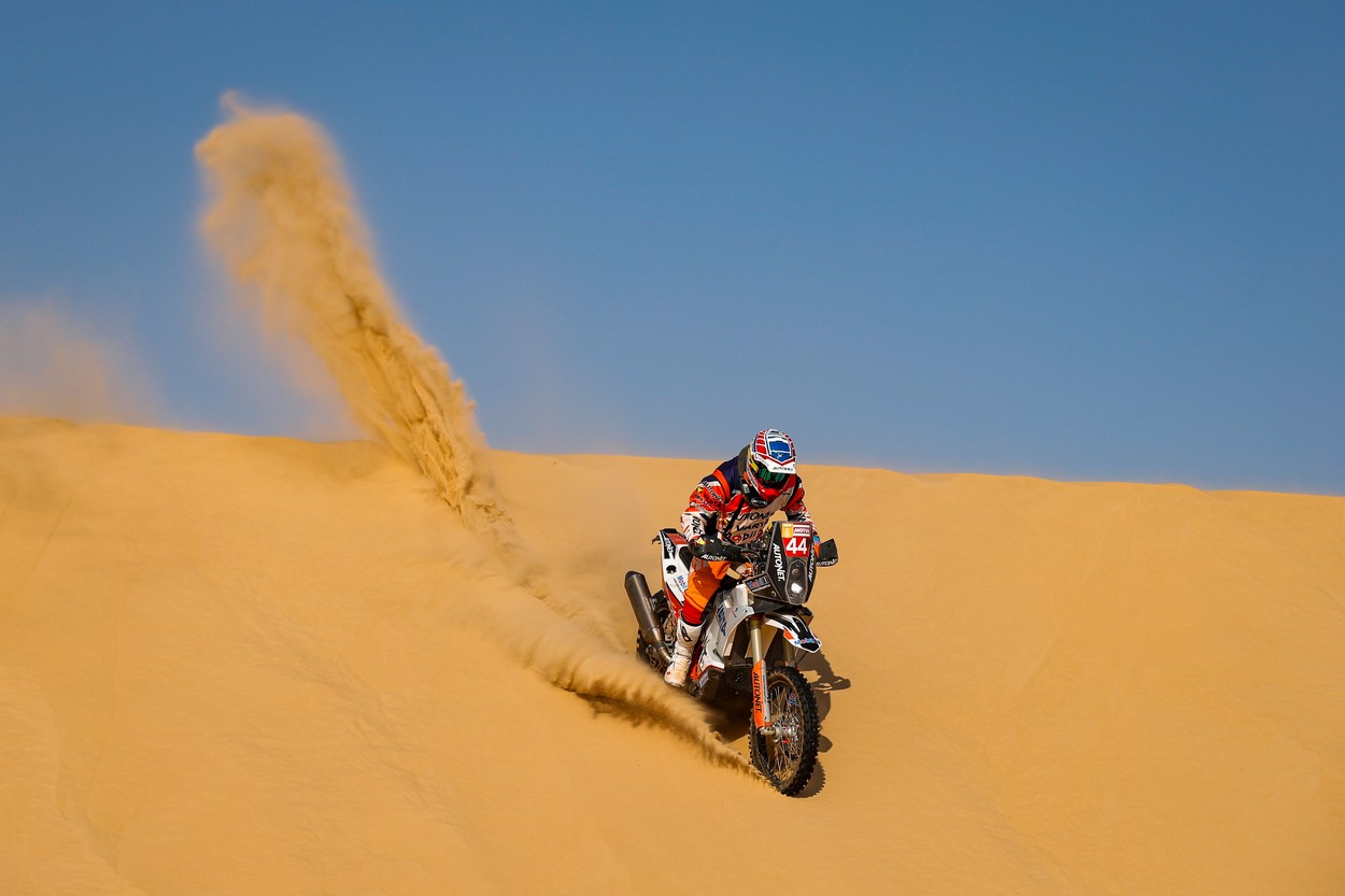 Românul Emanuel Gyenes a câştigat etapa „MalleMoto” din Raliul Dakar