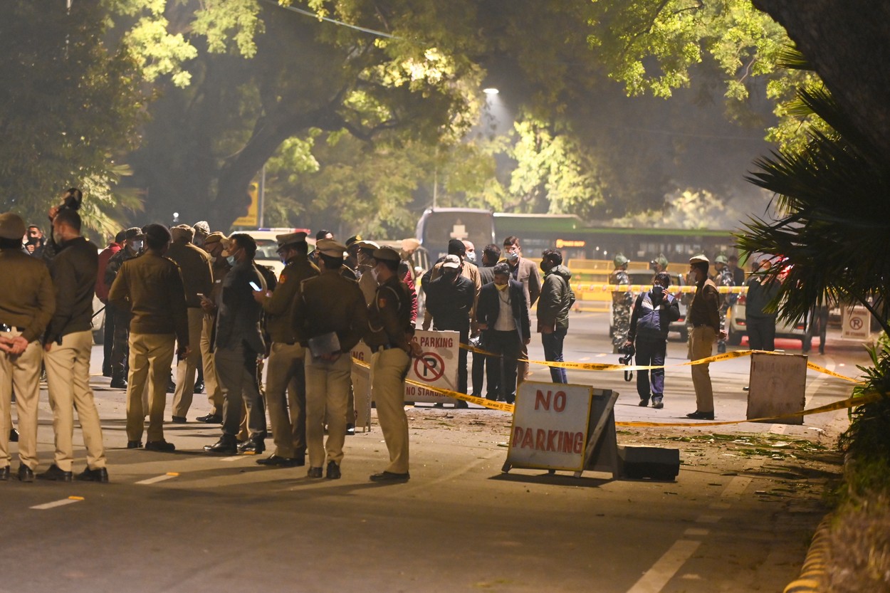 Explozie în fața Ambasadei Israelului din New Delhi. Unde se afla președintele Indiei