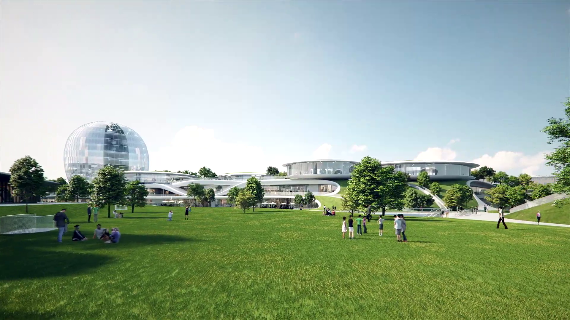 Cel mai ambițios proiect arhitectural din China: Vor construi o gară subterană cu parc public și un muzeu de căi ferate