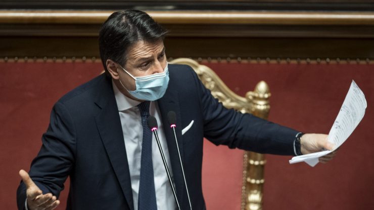 Giuseppe Conte, premierul Italiei, a anunțat că îşi va prezenta marţi demisia