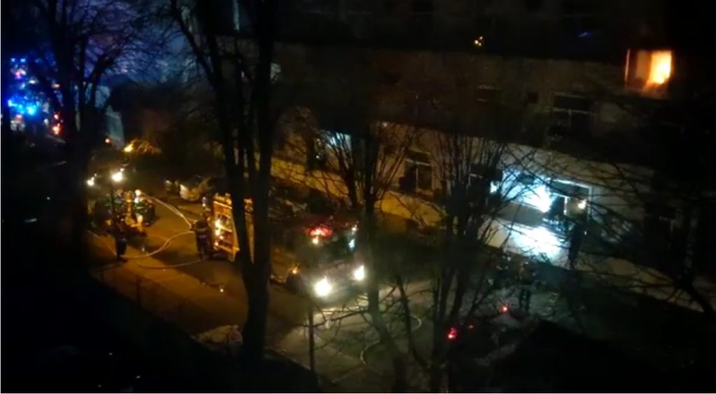 Primele imagini video cu incendiul de la Institutul „Matei Balș”