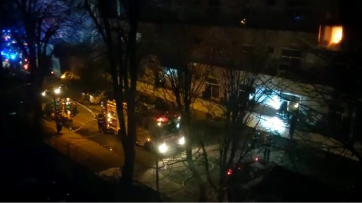Primele imagini video cu incendiul de la Institutul „Matei Balș”