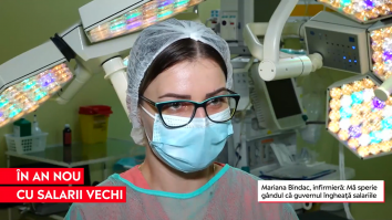 Reacția unei infirmiere după decizia lui Cîțu de a îngheța salariile bugetarilor: „Mă sperie gândul ăsta. Oricum nu avem salarii mari”