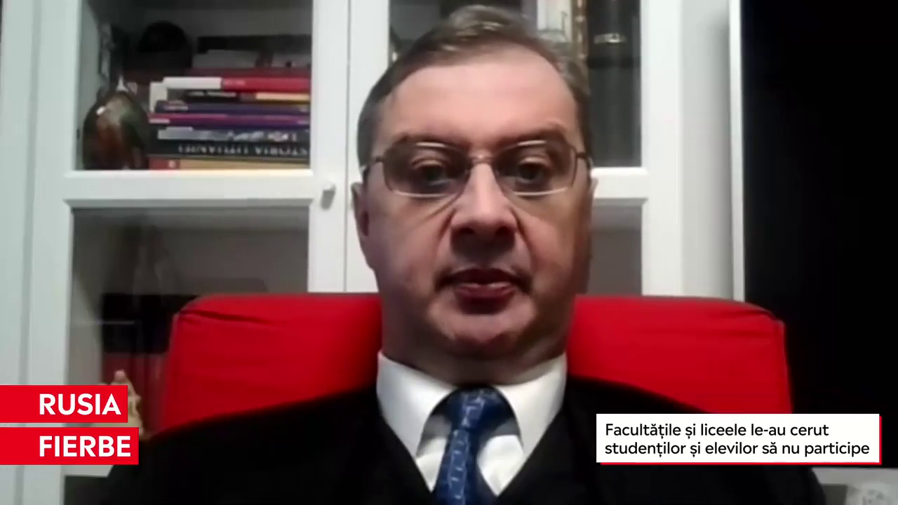 Iulian Chifu, despre protestele pro-Navalnîi din Rusia: „Putin are de ce să se teamă”