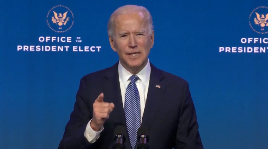 Biden: Reacția Poliției ar fi fost diferită dacă protestatarii de la Capitoliu ar fi fost negri