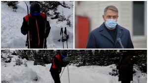 Klaus Iohannis, surprins la schi la numai o zi după tragedia de la Matei Balș. „Incredibil. Se relaxează și cei amărâți suferă în tăcere”